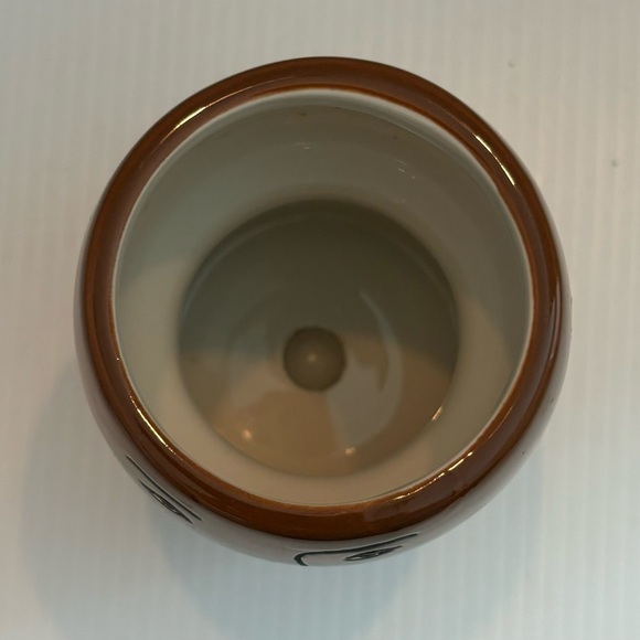 Target Opalhouse Stoneware Face Planter 4.5” Pot Vase Brown Dots Head Boho - Picture 4 of 9